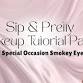 Special Occasion Smokey Eye Makeup Tutorial Class event image