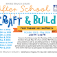 After School Craft and Build event in Maybee, MI