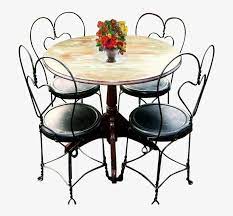 This patio set includes two woven dining chairs and a square bistro table that will help you feel closer to. Vintage Early 190039s Bistro Set French Country Cafe Tables And Chairs Transparent Background 691x691 Png Download Pngkit