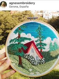 Pin By Bachmamab On Thread Arts In 2020 Contemporary Embroidery Embroidery Craft Embroidery Art