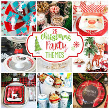 Find a year of themed dinner party ideas for every month and season, including table settings, menus, and tips. 25 Fun Christmas Party Theme Ideas Fun Squared