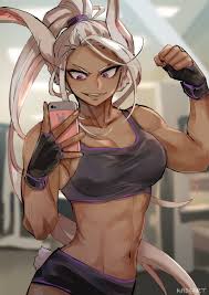 Who is the no.5 pro hero in my hero academia? Flexing Bunny My Hero Academia Know Your Meme