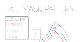 Homemade cloth face masks faqs, assembly guide, and patterns will homemade cloth masks protect against disease? Facemask Pdf Diy Sewing Pattern Small Sewing Projects Disney Fabric