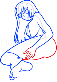 How To Draw A Girl Laying Down, Step By Step, Drawing Guide, By Dawn -  Dragoart