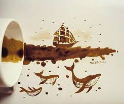 Colleen Seymour Crafts Coffee Stain Art Coffee Art Drawing Coffee Art Painting Coffee Art