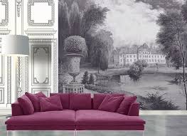 La Maison Du Lac Papier Peint Paysage Www Ananbo Com Interior Wallpaper Luxury Wallpaper Unique Interior Design