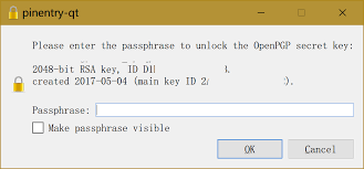 If you already have a key that you want to use when signing commits,. Enter Passphrase In Terminal While Private Key Authentication Issue 1 Carlolars Gnupg2 Msys2 Github