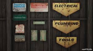 C A M P 用アイテム 壁の装飾 Fallout 76 サバイバルガイド ぬかキャン