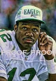 New Randall Cunningham Eagles Art Print 12x18 LE of 50