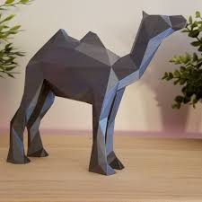 All other figures are proportional to this. 3d Printable Low Poly Camel By Turtleman