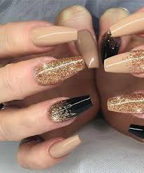 Edit1 march 15, 2020 april 19, 2020 acrylic gold nails acrylic nails gold gold nails acrylic. Nice 60 Gold Nail Art For Your Holiday Vibes Ideas Gold Nail Art Gold Nails Red And Gold Nails