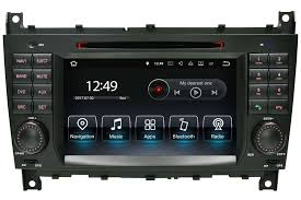 Mercedes benz sl55 radio replacement. Mercedes Benz C W203 Clk W209 2004 2007 Autoradio Gps Aftermarket Android Head Unit Navigation Car