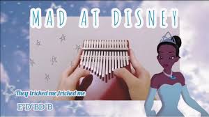 Over 612,202 song ids & counting! Mad At Disney Kalimba Tabs Letter Number Notes Tutorial Kalimbatabs Net