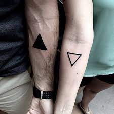 This symbol points downwards and has a chalice at the bottom of the circle. Geometric Tattoo 30 New Tattoo Concepts Triangle Circle Square Rectangle Nexttattoos
