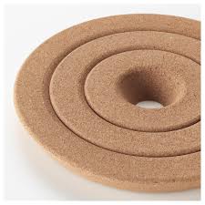 Ikea Overallt Cork Trivet Set Of 3 Trivet Ikea Cork