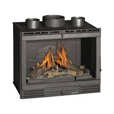 In homes where the occupants enjoy a fireplace but do not have a chimney or vent to expel smoke or dangerous gasses, vented fire place logs now are available in three types. Inserts With Fans Wood And Gas Fireplaces Cheminee Stones Lebanon