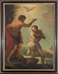 .il battesimo di cristo è la prima opera giovanile attribuita unanimemente dalla critica a piero della il volume cilindrico del corpo di cristo è ripetuto a sinistra dal tronco dell'albero di noce, le cui fronde. Battesimo Di Cristo Blindarte Casa D Aste Blindarte Casa D Aste Aste Online