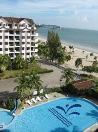 Bayu beach resort is situated on jalan pantai 4 1/2 miles in port dickson just in 7.9 km from the centre. View Fr My Room Bayu Beach Resort Pd Picture Of Bayu Beach Resort Port Dickson Tripadvisor
