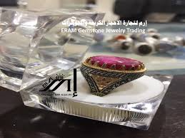 خاتم ياقوت هندي طبيعي Ruby Gemstones Gemstone Jewelry Jewelry