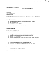 unforgettable server resume examples to