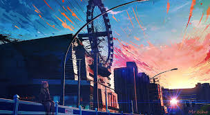 Vector 1080p, 2k, 4k, 5k hd wallpapers free download, these wallpapers are free download for pc, laptop, iphone, android phone and ipad desktop Wallpaper Anime Sunset 1917x1050 N0k0ut 1701687 Hd Wallpapers Wallhere