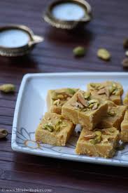 Besan Condensed Milk Burfi Recipe Easy Milkmaid Recipes
