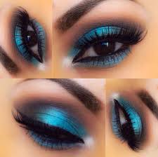 Black And Blue Eyeshadow Pin By Bumble Bee On Make Up Eyes Lips Eye Makeup Makeup Blue Eye Makeup