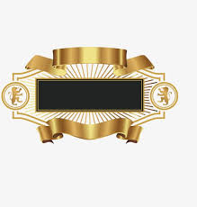 vector gold banner gold banner logo online shop background design vector