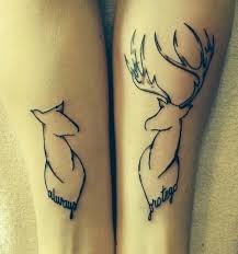 Cift Basit Dovme Modeli Tesettur Giyim Tattoos For Lovers Matching Couple Tattoos Couple Tattoos Love