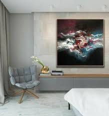 Abstract Original Painting Living Room Painting Canvas Etsy In 2020 Sky Art Painting White Art Painting Abstract Canvas Painting