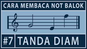 Cara Membaca Not Balok 7 Tanda Diam Youtube