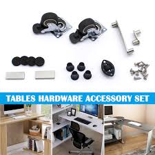 Tribeca industrial mesh drawer caster wheel coffee table. 2pcs Swivel Caster Wheels Rubber Base With Top Plate Bearing Heavy Duty Desks Coffee Tables Tsh Shop Casters Aliexpress