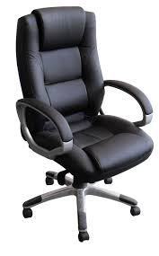 Charles Jacobs Luxury Executive Back Support Office Business Chair In Black Tilt Lock Mechanism Desk Chair Comfy Comfy Office Chair Comfortable Office Chair