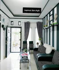 8 Desain Ruang Tamu Minimalis Ukuran 3x4 Dengan Tema Hitam Putih Desain Ruang Tamu Ide Dekorasi Rumah Desain Interior
