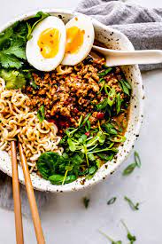 Tan Tan Noodles Tantanmen Ramen Or Dan Dan Noodles Combines Delicious Ramen Noodles And Ground Pork With A S Ground Pork Recipes Homemade Ramen Spicy Recipes