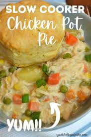Slow Cooker Chicken Pot Pie Recipe In 2020 Slow Cooker Chicken Pot Pie Slow Cooker Chicken Chicken Pot Pie
