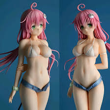 To LOVE Tit Lala Balla Deviluke Pink PVC Figure 22.5cm Short Hair  Perspective Swimsuit Sakura Anime Toy For Adults Perfect Gift For Fans And  Collectors From Allseasonsyy, $44.14 | DHgate.Com