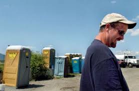 Portable toilets in demand