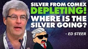 Ed Steer: Silver From Comex Depleting! Where is The Silver Going?