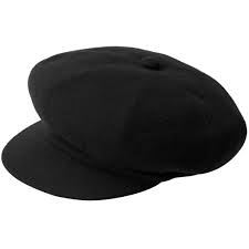 Flat Cap Kangol Wool Spitfire Black Hatroom Eu