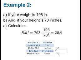 Kilograms and meters (or centimeters). Calculate Body Mass Index Bmi Youtube