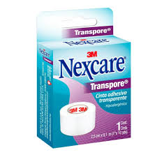 Cinta Adhesiva Nexcare Transpore Transparente 1 Pza Walmart