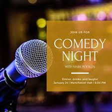 Get ready to laugh out loud! 🎤 Mark Poolos, featured