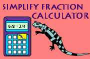 There are two steps in reducing the fraction: Simplify Fraction Calculator