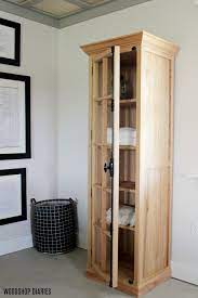 Shaun cucchiara (twin valley) said Diy Linen Cabinet With Glass Door Plans And Tutorial