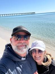 Enjoying my time with my beautiful wife!!