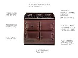 De aga six four is uitgerust met 2 hetelucht ovens welke exact op temperatuur in te stellen zijn via de knop aan de voorkant van het fornuis. Aga Gas Cooker Six Four Ffd Phc Parts