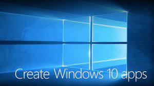It created a window and the top tool bar. How To Create Windows 10 Apps Without Code