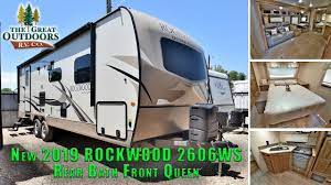 My problem with small travel trailers, in general, is that i am not willing to give up the right to have at least an. New 2019 Rockwood 2606ws Ultra Lite Large Rear Bathroom Travel Trailer Rv Camper Colorado Youtube