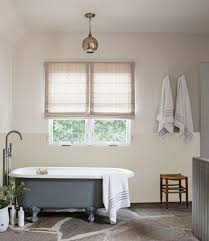 Swedish blind, adjustable rollup in ivory white, natural, gray burlap. Window Treatments Ideas For Window Treatments